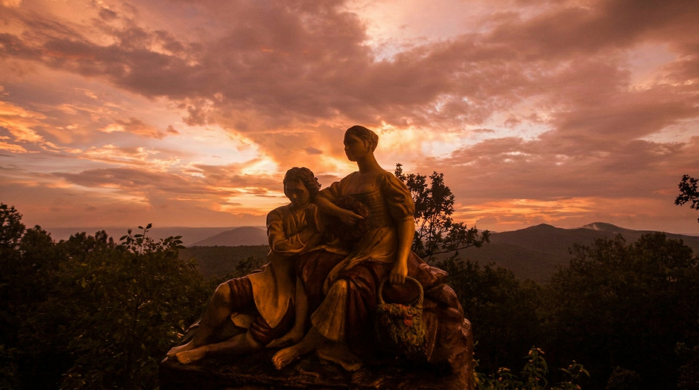 Magnolia Point — Netarhat's most famous sunset point with a tragic love story